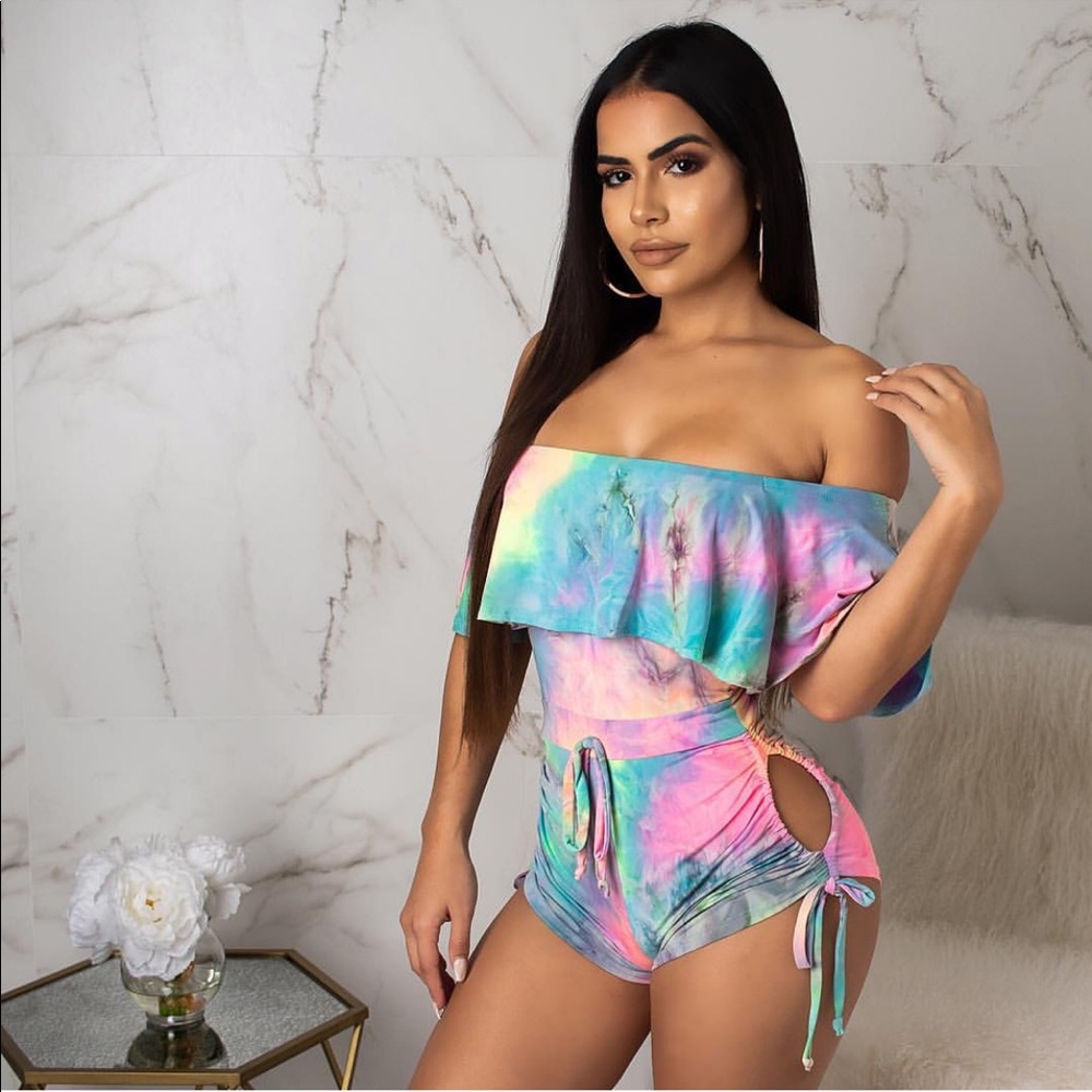 Tie Dye Romper